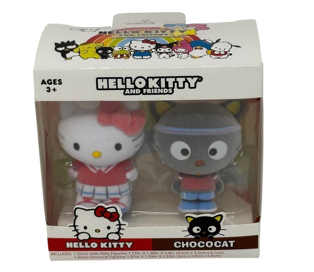 Hello Kitty and Friends Hello Kitty Chococat Figure Set New In Box